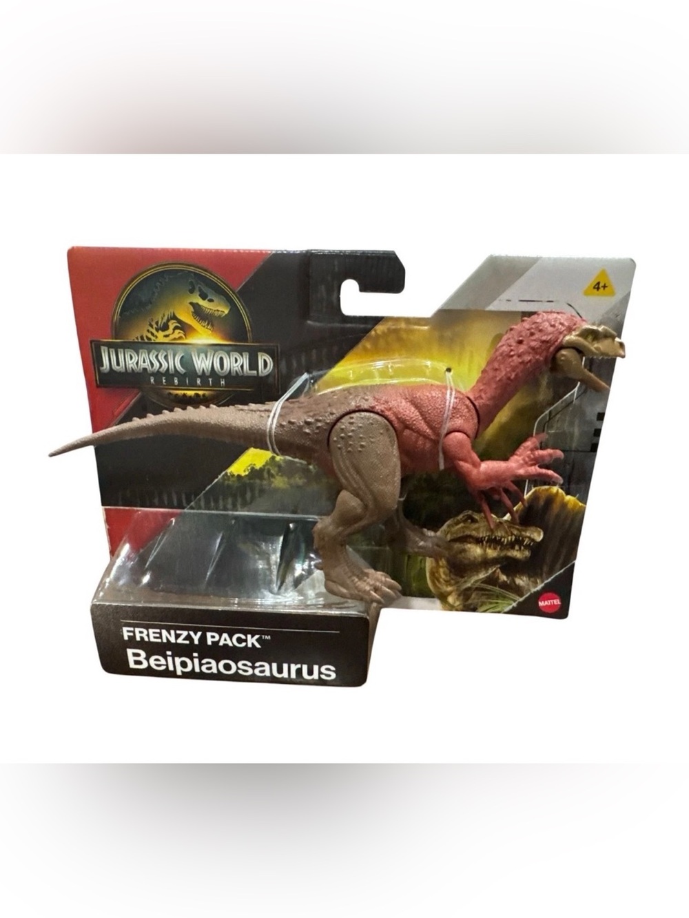 Jurassic World Rebirth Frenzy Pack Beipiaosaurus Dinosaur Action Figure 4+ Years